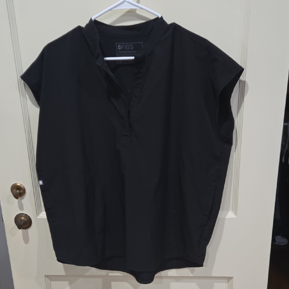 Figs Black Rafaela Size M